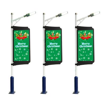 street light pole LED screen